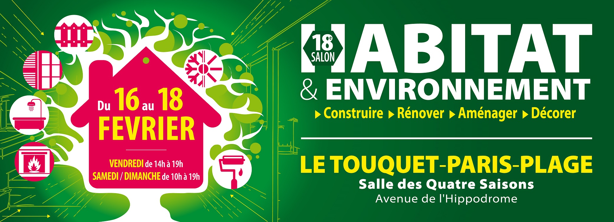 Salon de l'habitat et de l'environnement au Touquet